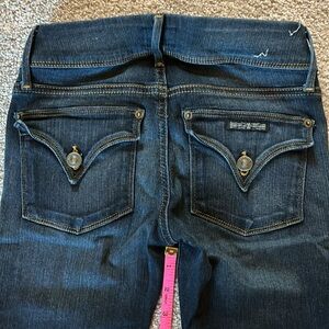 Hudson Jeans Dark Blue Flare & Wide Leg